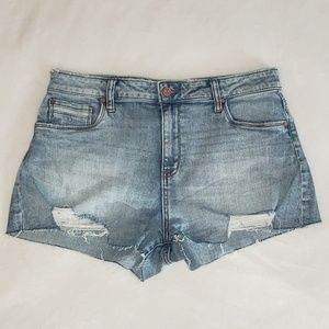 BP. Distressed Denim Shorts